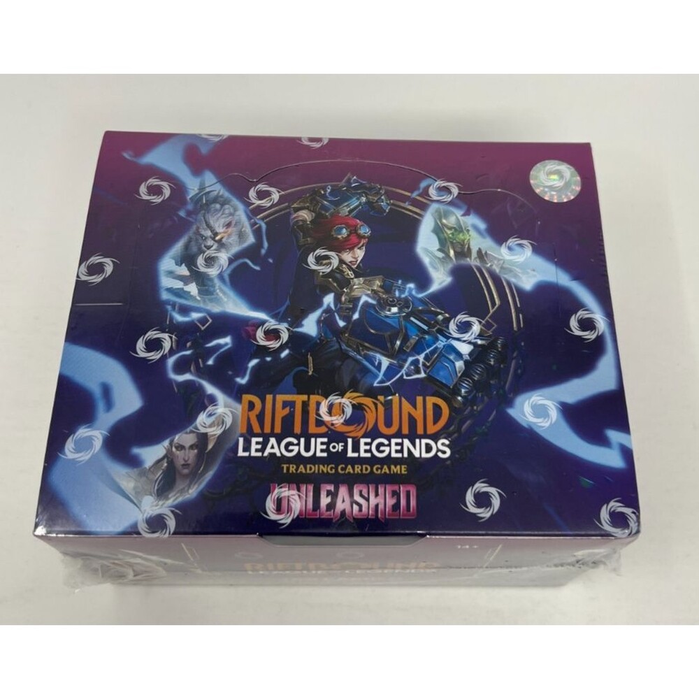 Riftbound League of Legends TCG Unleashed Booster Display Box 24 Packs Sealed
